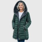 Damen Wintermantel Greta – Gesteppt, wasserabweisend, lang