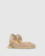 Damen Espadrille-Keilschuh Emma – Bio-Baumwolle, 7 cm Keilabsatz