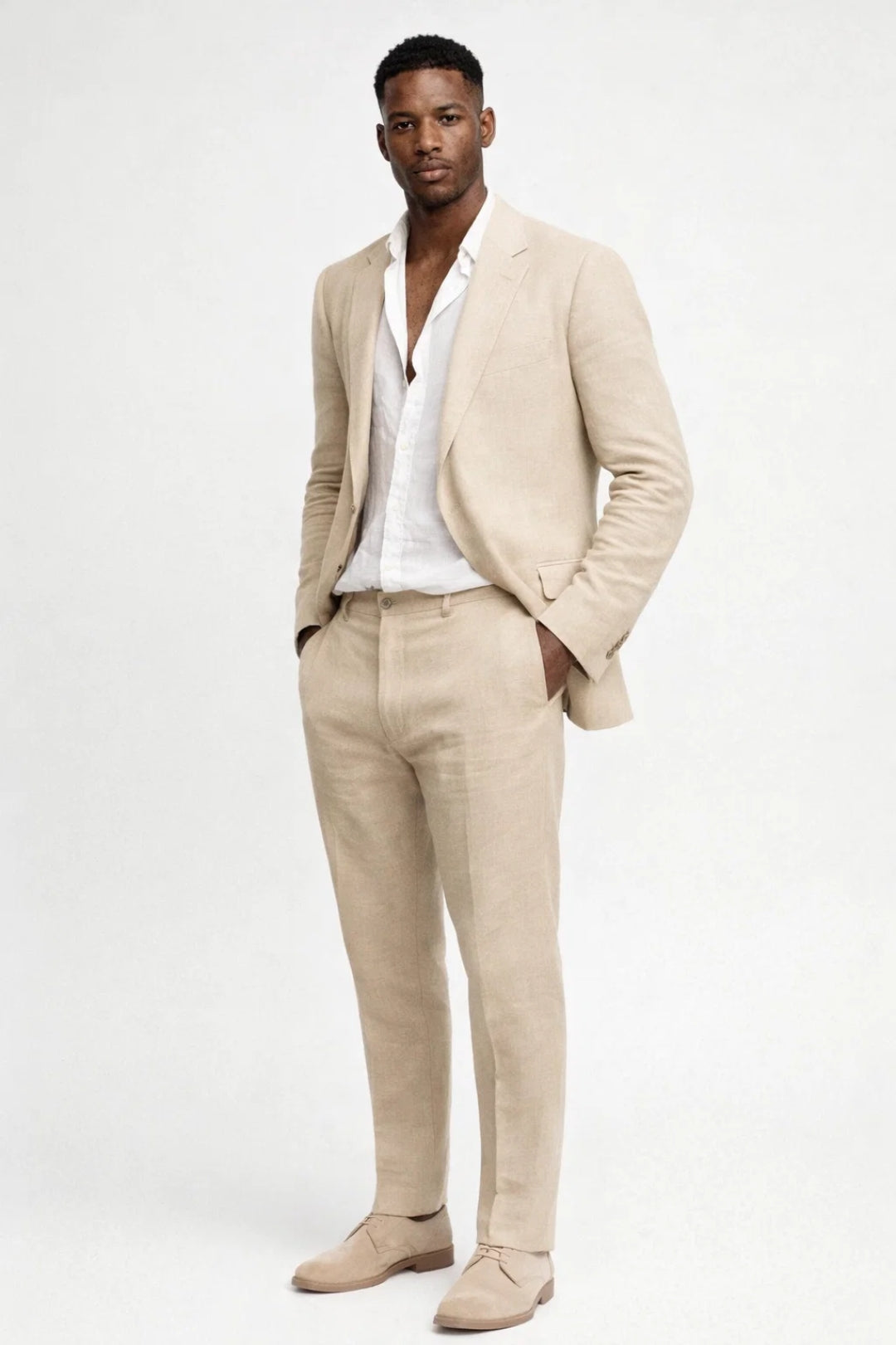 Herrenanzug Felix – Strukturierter Blazer & Hose, elegant