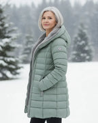 Damen Wintermantel Greta – Gesteppt, wasserabweisend, lang
