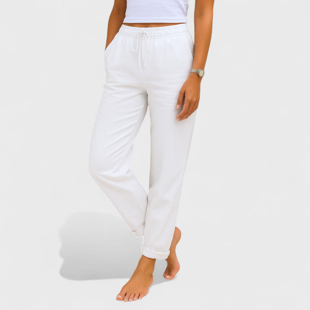 Damen Leinenhose Emma – Locker geschnitten, atmungsaktiv