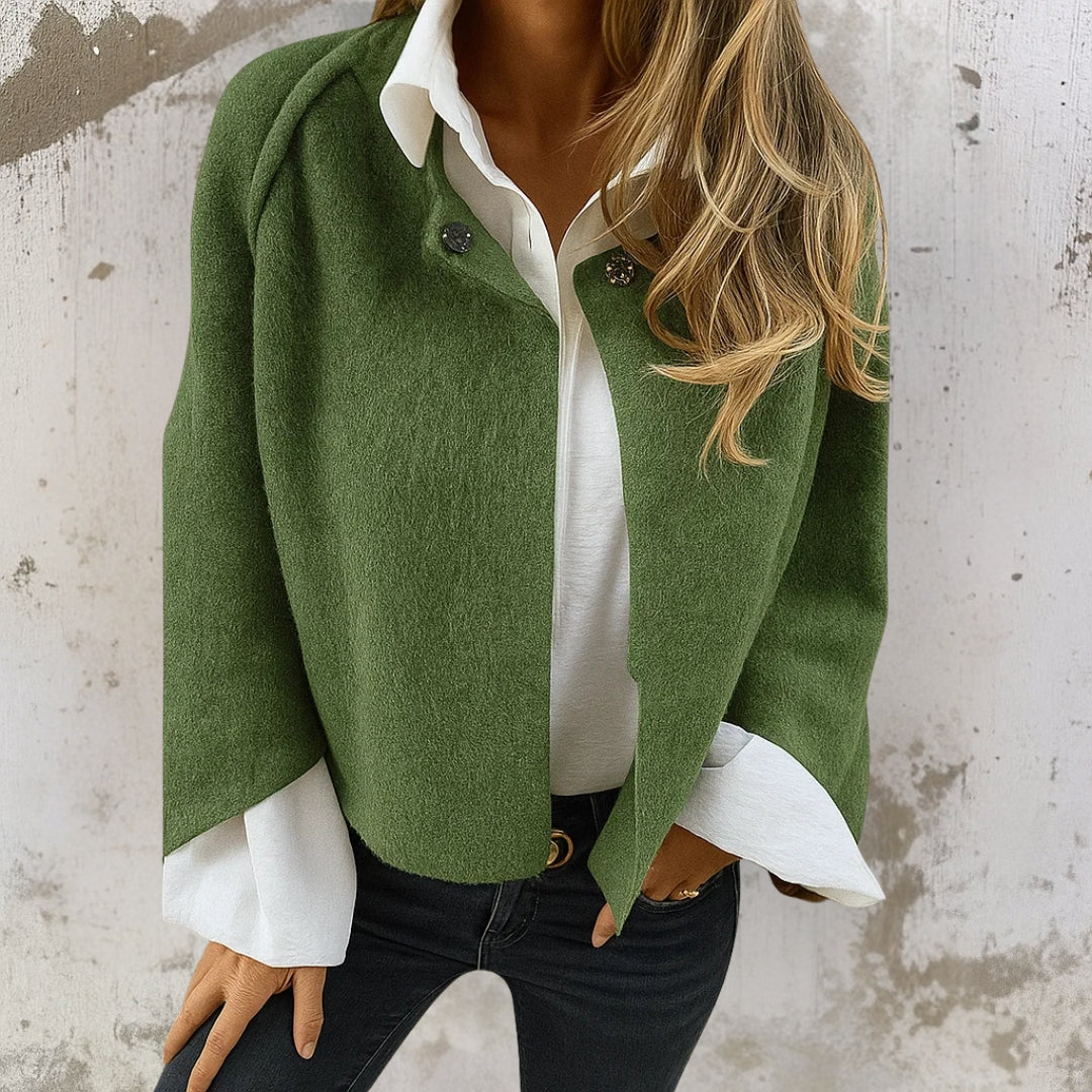 Damen Kurzjacke Greta – Zeitlos, Klassischer Kragen
