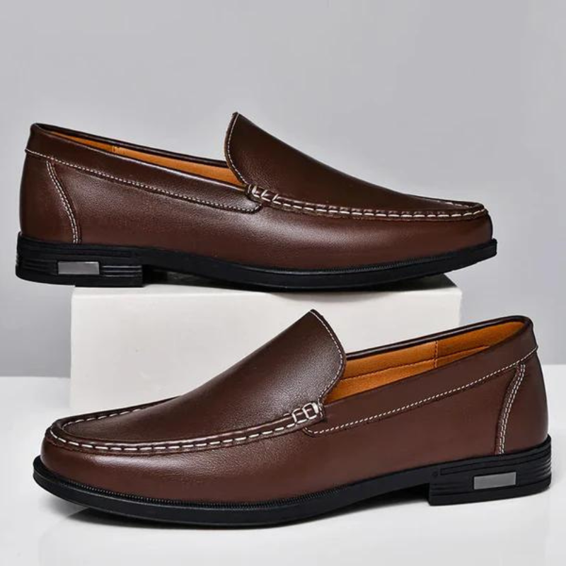 Herren Mokassin Felix – Leder Premium, gepolsterte Sohle