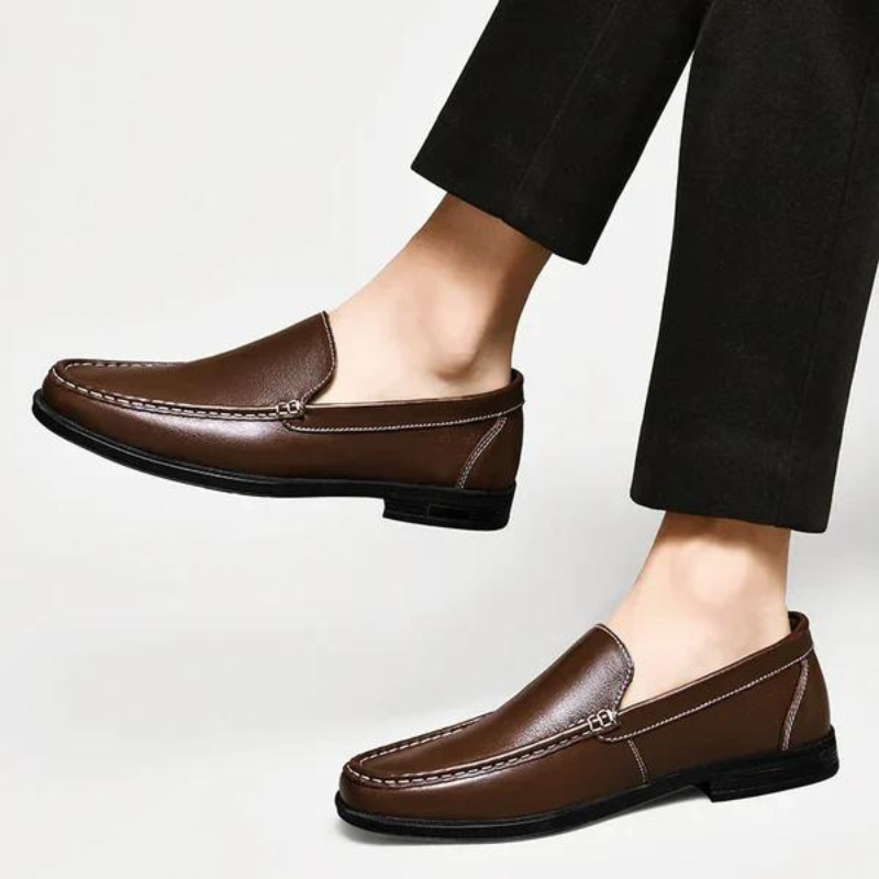 Herren Mokassin Felix – Leder Premium, gepolsterte Sohle