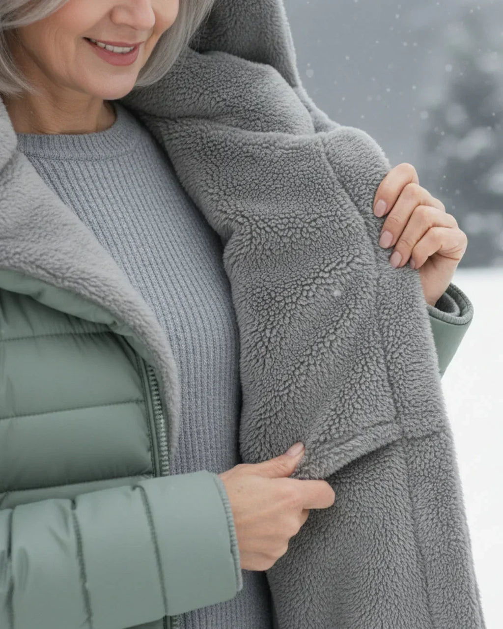 Damen Wintermantel Greta – Gesteppt, wasserabweisend, lang