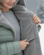 Damen Wintermantel Greta – Gesteppt, wasserabweisend, lang