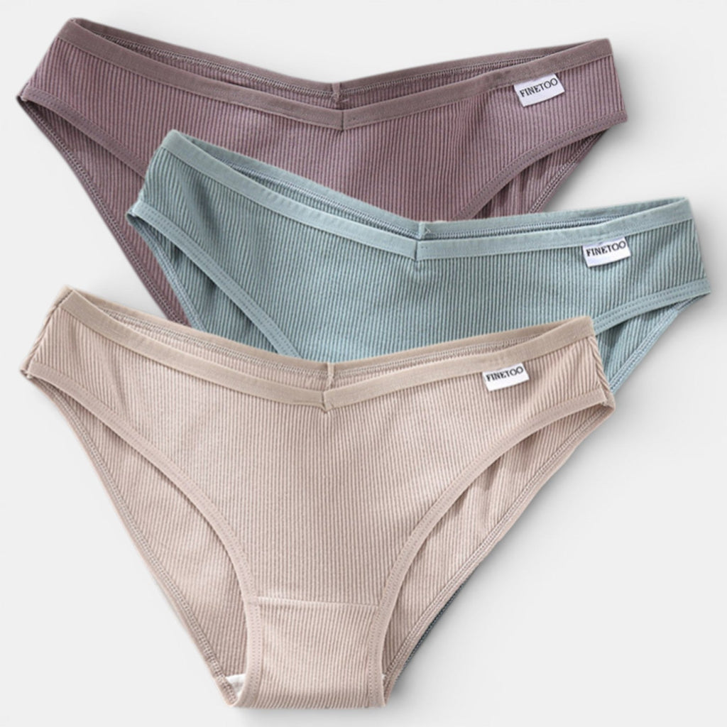 Damen Unterhosen Emma – 3er Pack Baumwolle atmungsaktiv