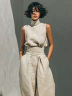 Damen Leinenanzug Elena – Minimalistisch, Baumwolle-Leinen