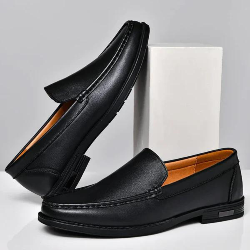 Herren Mokassin Felix – Leder Premium, gepolsterte Sohle
