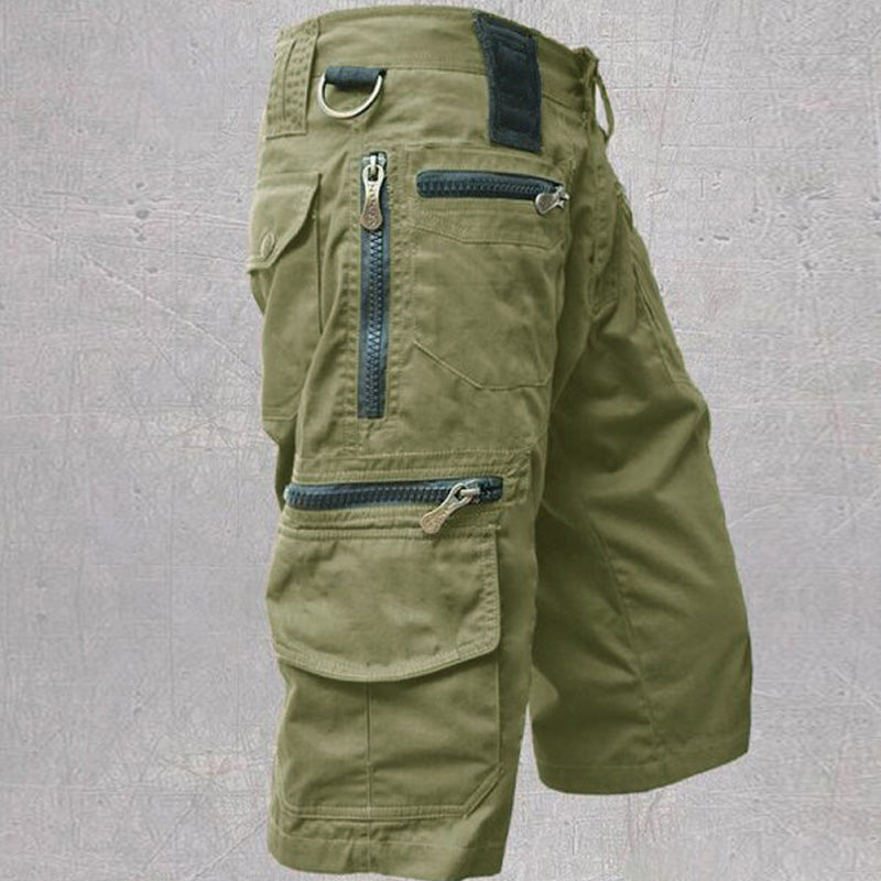 Herren Cargo-Shorts Liam – 100% Baumwolle, 8 Taschen