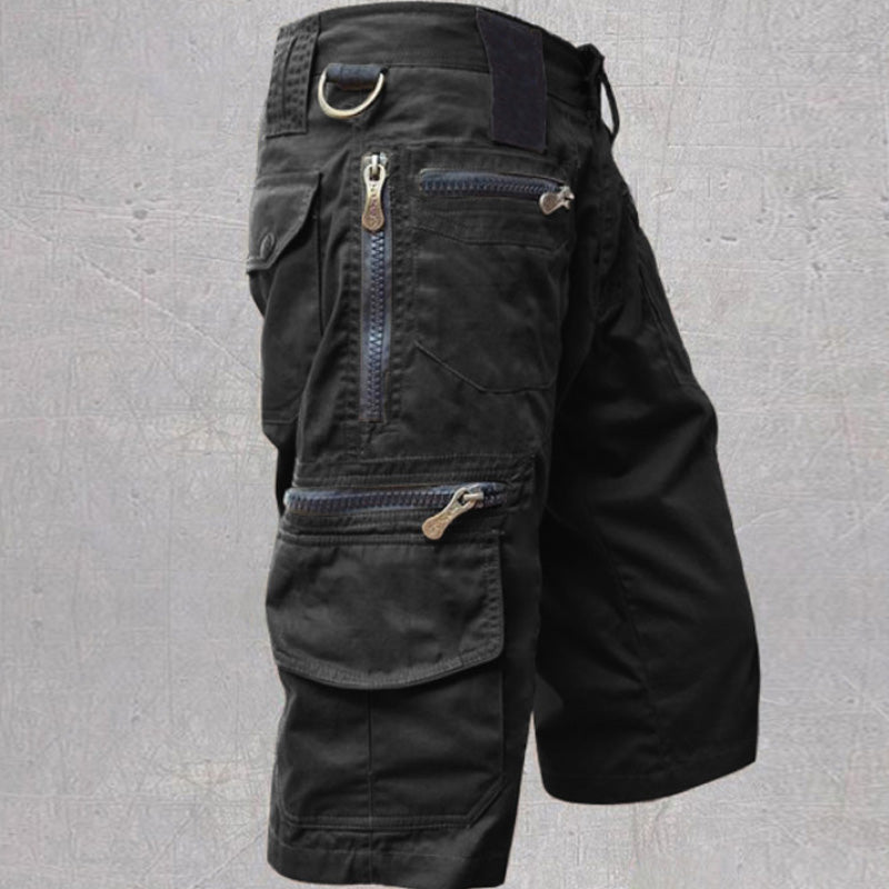 Herren Cargo-Shorts Liam – 100% Baumwolle, 8 Taschen