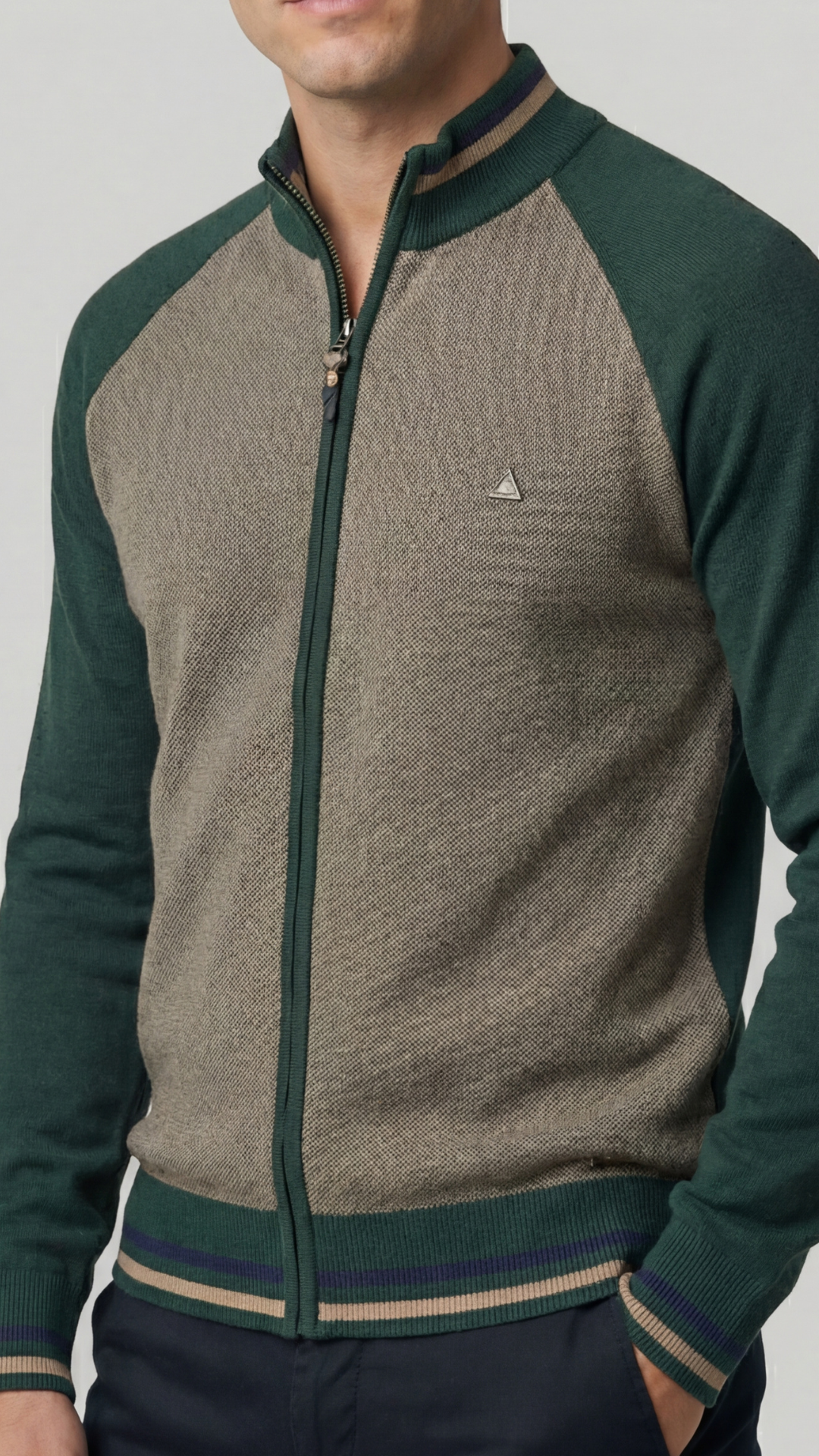 Herren Strickjacke Felix – Moderner Schnitt, Baumwolle
