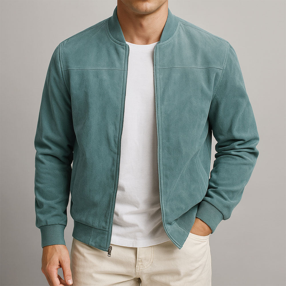 Herrenjacke Felix – Veloursleder urbaner Stil elegant