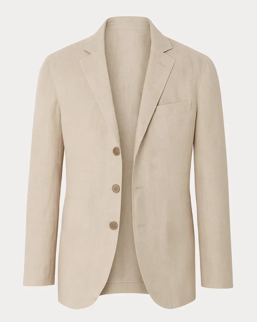 Herren Blazer Felix – Slim Fit, leichter Stoff, klassisches Revers
