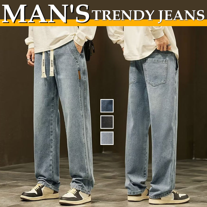 Herren Jeans Paul – Weit und gerade, klassische Passform