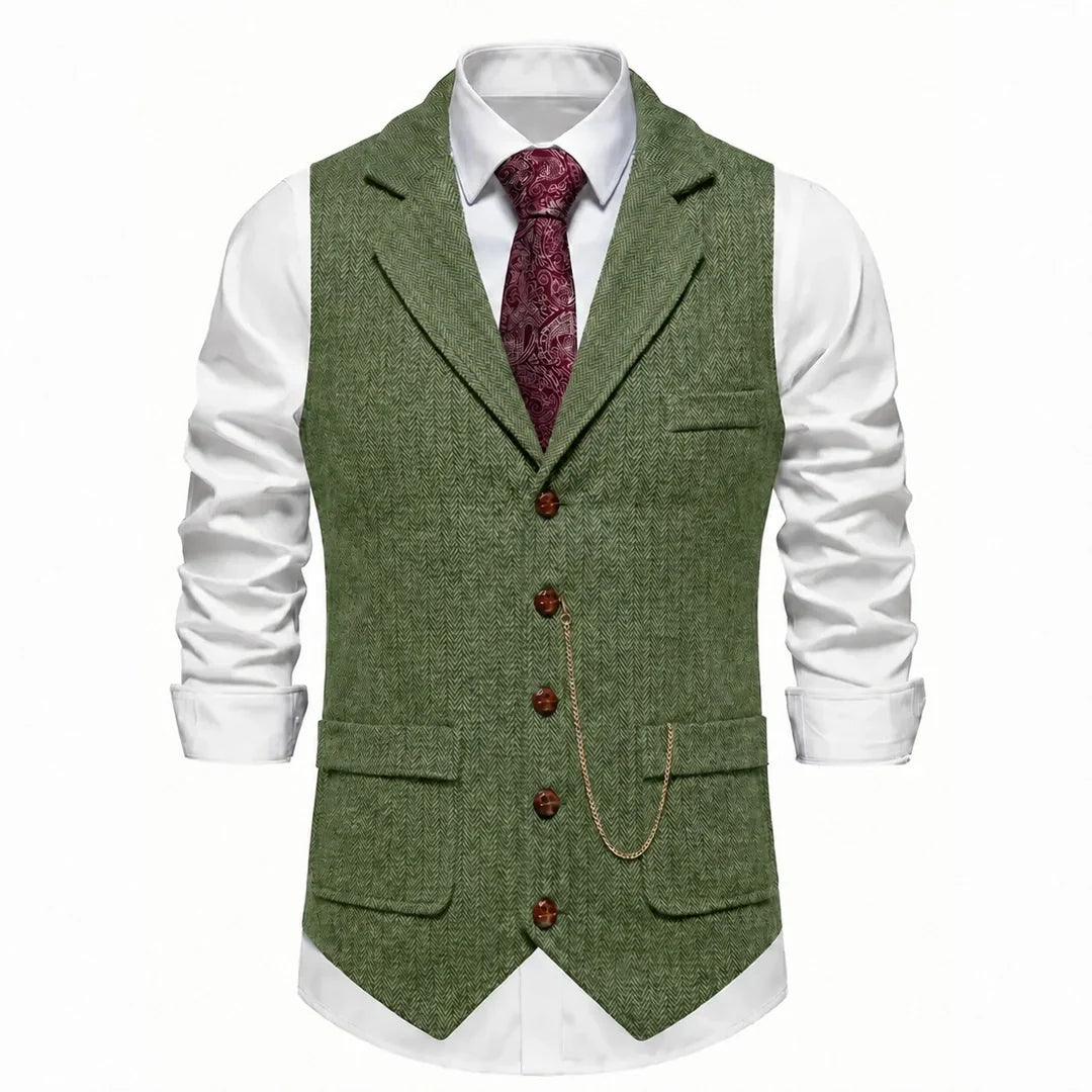 Herren Weste Felix – Stretch-Stoff, elegant, komfortabel