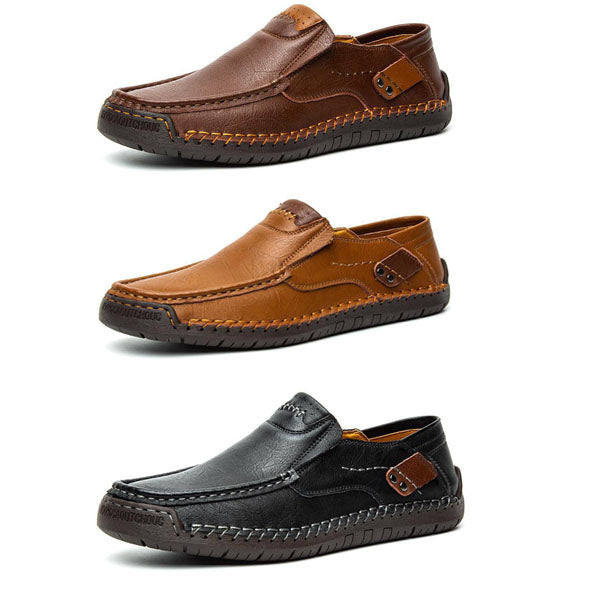 Herren Lederloafer Felix – Bequem, atmungsaktiv, klassisch