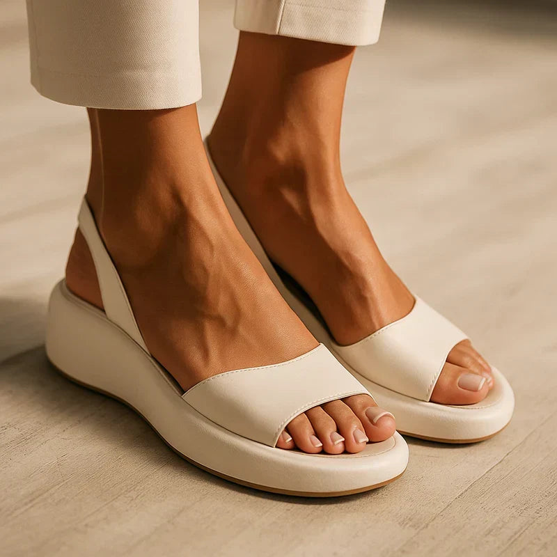 Damen Sandalen Emma – Rutschfest, bequem, offene Zehenpartie