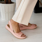Damen Sandalen Emma – Rutschfest, bequem, offene Zehenpartie