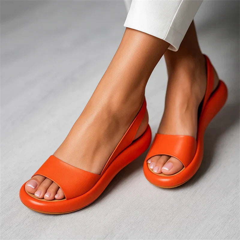 Damen Sandalen Emma – Rutschfest, bequem, offene Zehenpartie