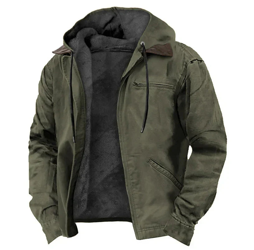 Herren Übergangsjacke Felix – Fleecefutter, verstellbar, modern