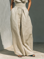 Damen Leinenanzug Elena – Minimalistisch, Baumwolle-Leinen