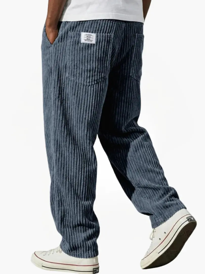 Herren Cordhose Felix – Elastischer Bund, Komfortschnitt