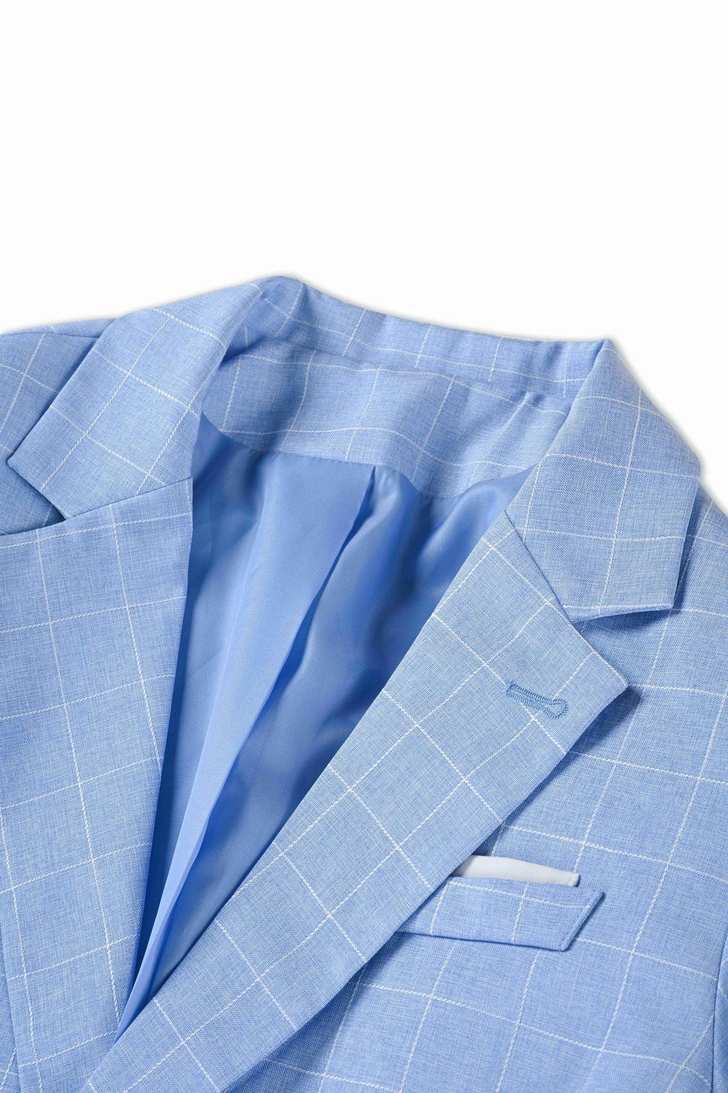 Herrenblazer Felix – Karo-Muster, Business Casual, gerader Schnitt
