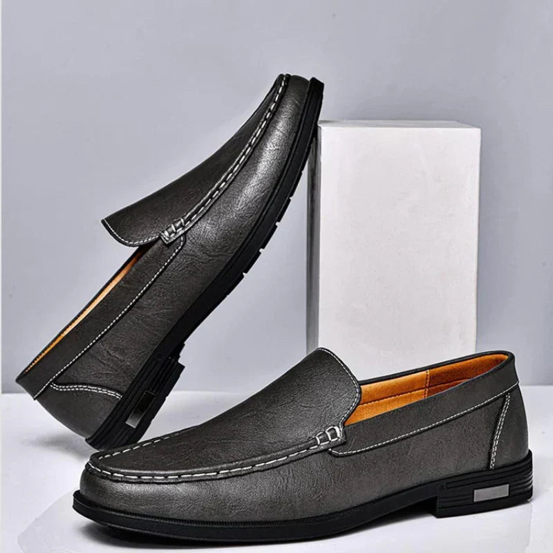 Herren Mokassin Felix – Leder Premium, gepolsterte Sohle