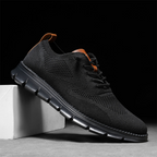 Herren Sportschuh Felix – Atmungsaktives Mesh mit Lederbesatz