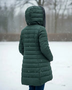 Damen Wintermantel Greta – Gesteppt, wasserabweisend, lang