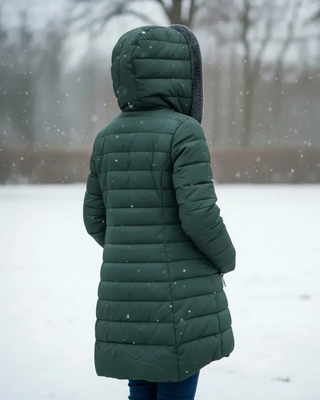 Damen Wintermantel Greta – Gesteppt, wasserabweisend, lang