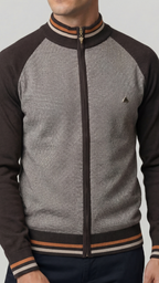 Herren Strickjacke Felix – Moderner Schnitt, Baumwolle