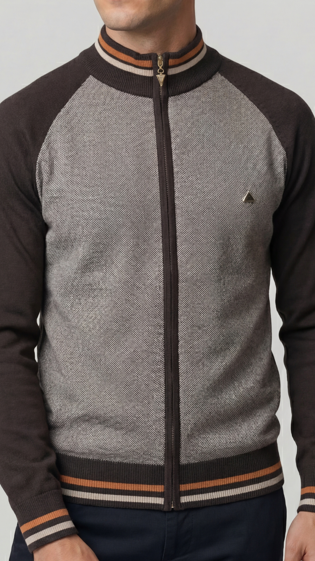 Herren Strickjacke Felix – Moderner Schnitt, Baumwolle