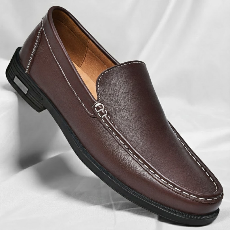 Herren Mokassin Felix – Leder Premium, gepolsterte Sohle