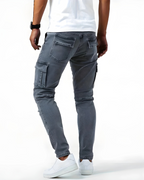 Herren Cargo Hose Marineblau – Elastisch, funktional, modern