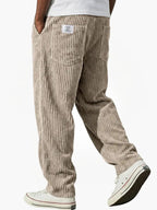 Herren Cordhose Felix – Elastischer Bund, Komfortschnitt