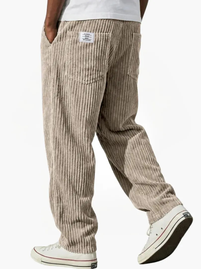 Herren Cordhose Felix – Elastischer Bund, Komfortschnitt