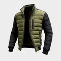 Herren Steppjacke Paul – Moderner Look, Kontrastärmel, winddicht