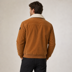 Herren Cordjacke Felix – Strukturierter Kragen, Innenfutter