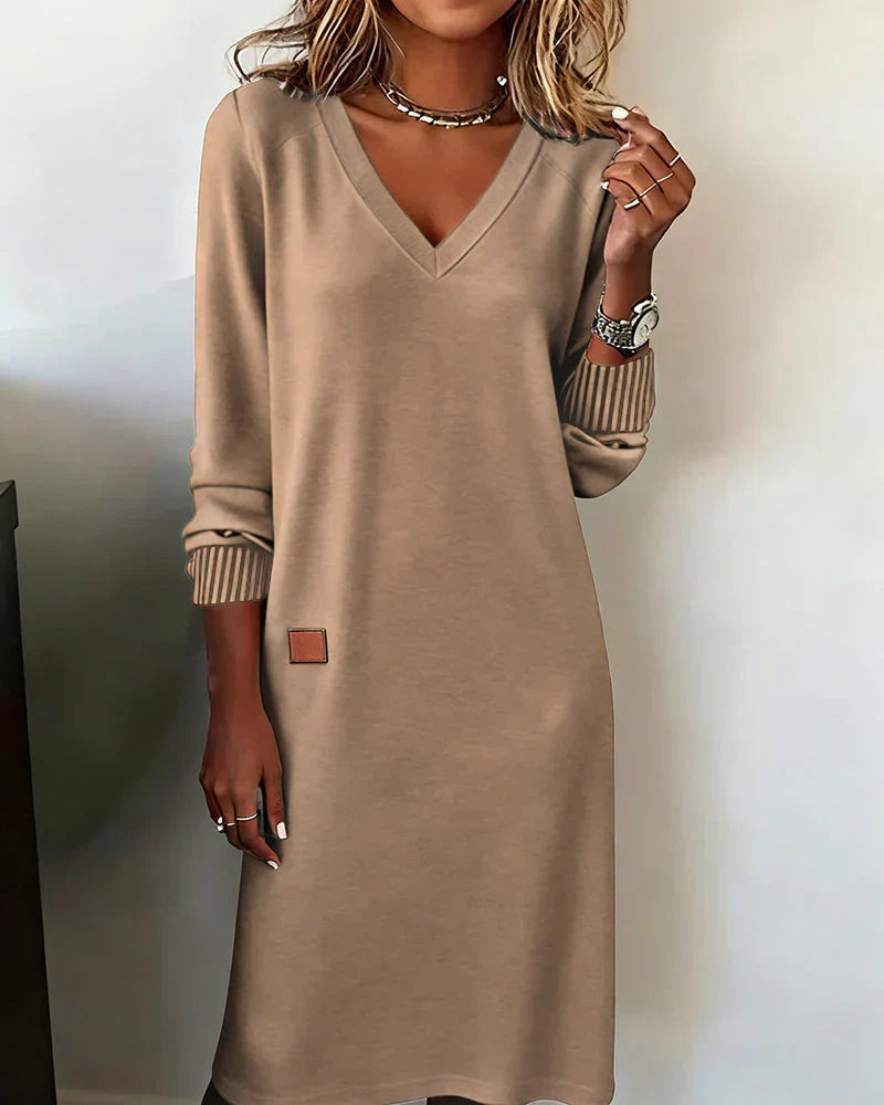 Damen Strickkleid Emma – Weiches Strickmaterial, warmer Schnitt