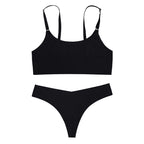 Damen Wäsche-Set Emma – Ice Silk nahtlos, BH und Slip