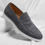 Herren Loafer Felix – Wildleder, Penny-Detail, Komfortabel
