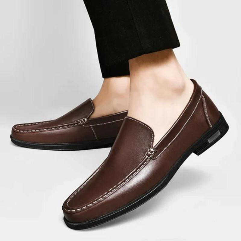 Herren Mokassin Felix – Leder Premium, gepolsterte Sohle