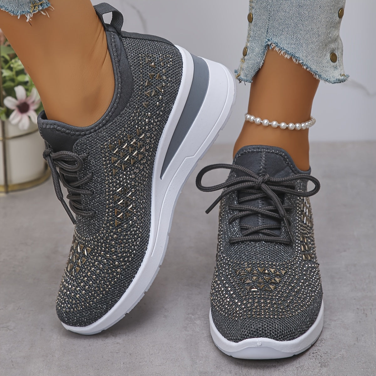 Damen Orthopädische Sneaker Greta – Bequem mit Mesh-Gewebe