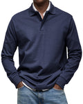 Herren Poloshirt langarm Felix – Eleganter Schnitt, zeitlos