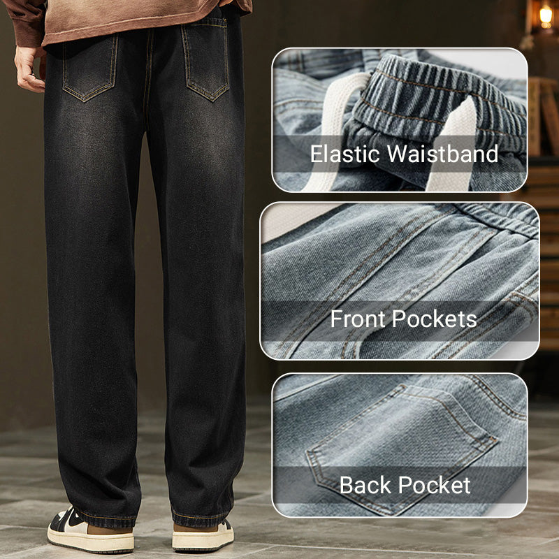 Herren Jeans Paul – Weit und gerade, klassische Passform