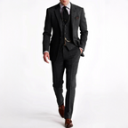 Herrenanzug Felix – Tweed Dreiteiler klassisch elegant
