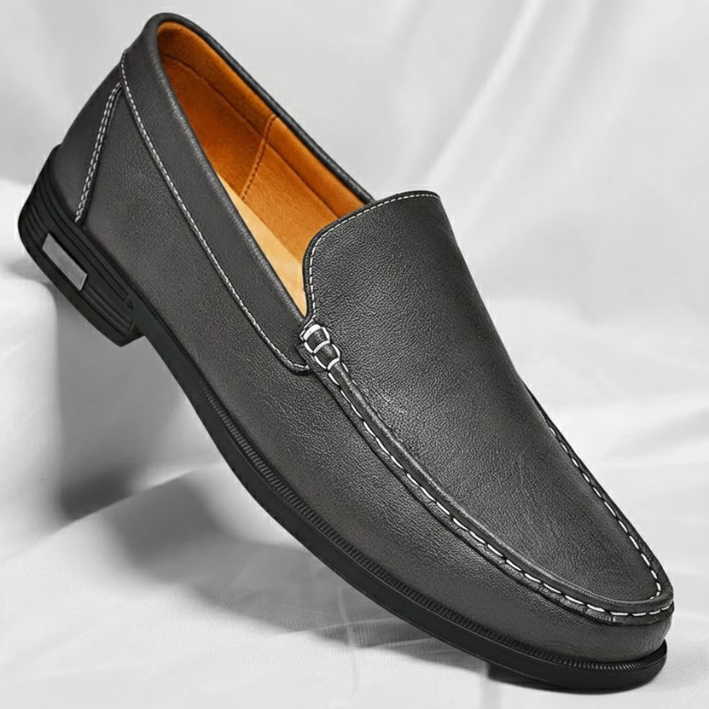 Herren Mokassin Felix – Leder Premium, gepolsterte Sohle