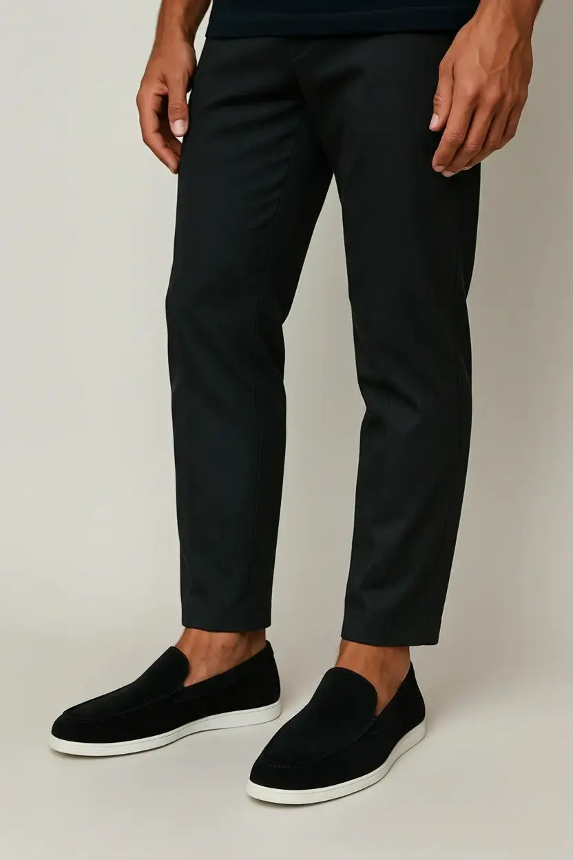 Herren Mokassin Felix – Premium-Velours, italienischer Stil